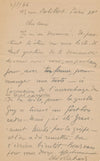 Élie Elie RICHARD 22 lettres autographes signées au peintre Germain Delatousche