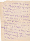 Extase opium, manuscrit autographe anonyme expérience Toulon fumerie