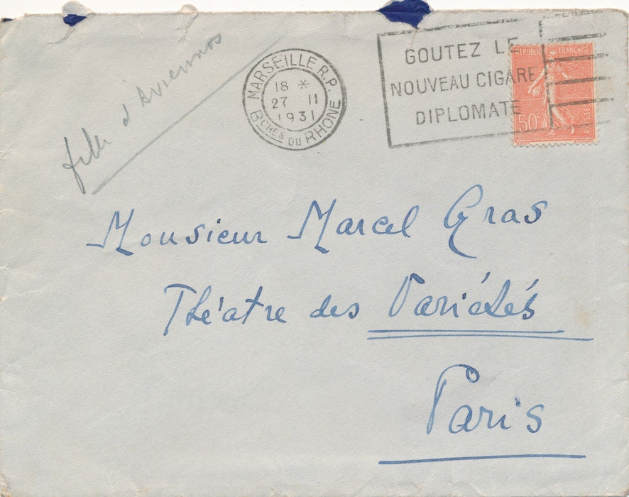 poésie Loriot de La Salle 2 lettres préface Coeur Transparent amie Gionio Pagnol