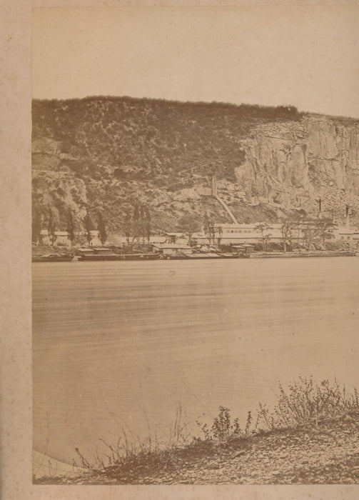 Usines à chaux ciment Lafarge Ardèche photographie Camille Brion Marseille 1878