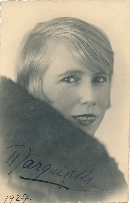 Jeanne HELBLING (1903-1985), actrice photographie signée Marquisette rôle cinéma