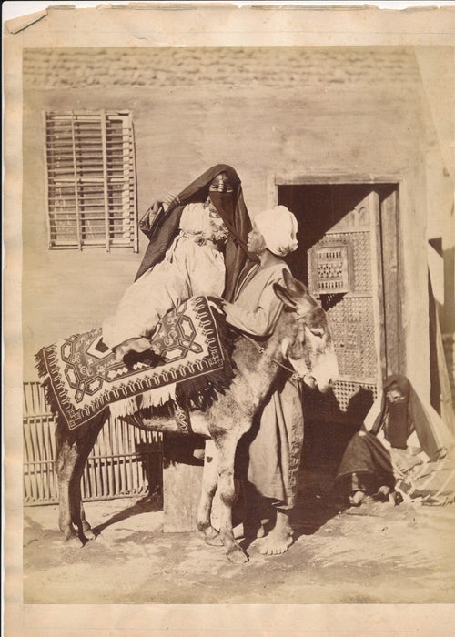 Égypte Pascal Sebah 3 photo albumine photographie