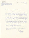 Nicolas EEKMAN  bel ensemble 1 gravure ET 7 lettres autographes signées Hollande