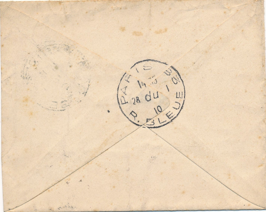 Paul CAZIN inondations Paris 1910 lettre autographe signée hôtel Lambert