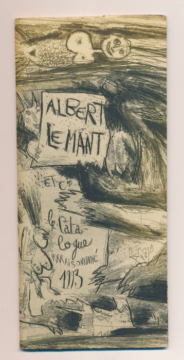 Albert Lemant (1953-) peintre graveur gravure orignale estampe catalogue 