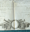 Brevet Garde nationale Sylvain Séglise 1816 Clermont-Tonnerre autographe