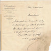 Paul CHOUDENS fils Antoine éditeur de musique Paris 7 lettres Bizet Don Procapio