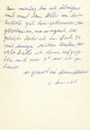 Suisse Fred Engelbert KNECHT lettre autographe signée 1952 galeriste Gisèle Réal