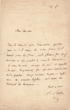 Littérature Eugène Scribe lettre autographe signée Delestre-Poirson Lefebvre
