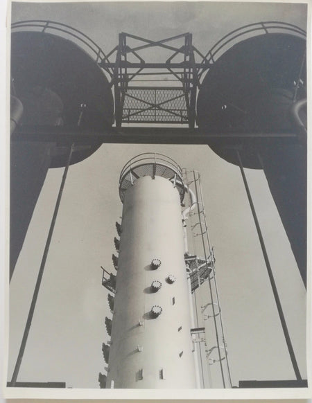 Photographie photo Industrie pétrole Rouen grand tirage argentique époque 