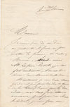 Prevost, graveur rue de Rivoli carte visite gravure plaque lettre autographe 
