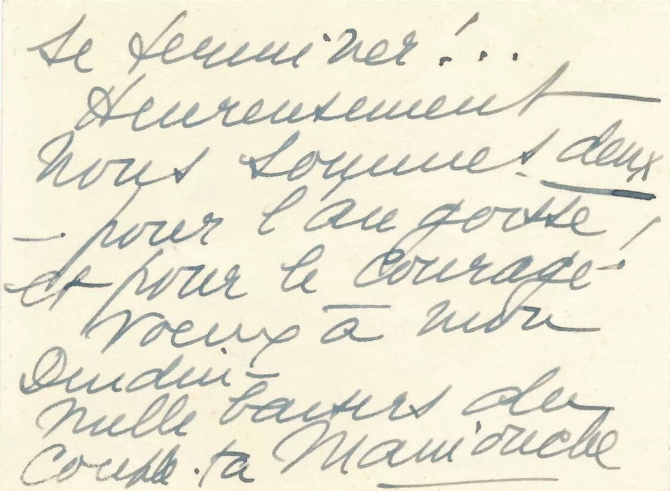 Mary MARQUET actrice 1 lettres autographe et 11 cartes autographes lot !