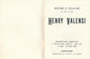 Bel ensemble Henry VALENSI 2 lettres autographes et 2 catalogues Prix Valensi