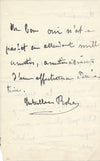 Duchesse DE ROHAN 2 lettres autographes signées 1 lettre dictée