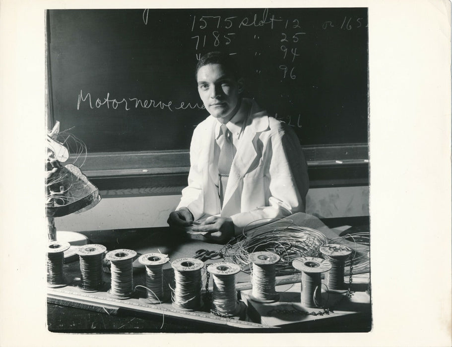 Science cerveau influx nerveux photo photographie vintage