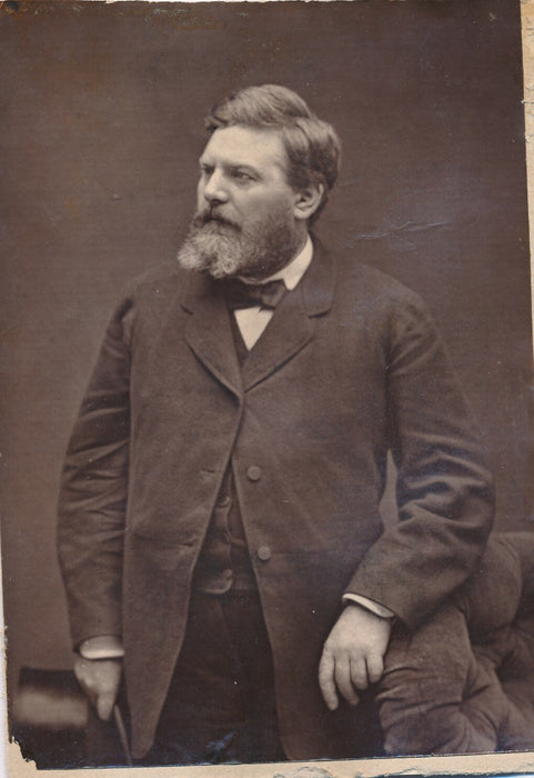 5 portraits photoglyptie petite taille Labiche Sand Mounet Dejazet C. Flammarion