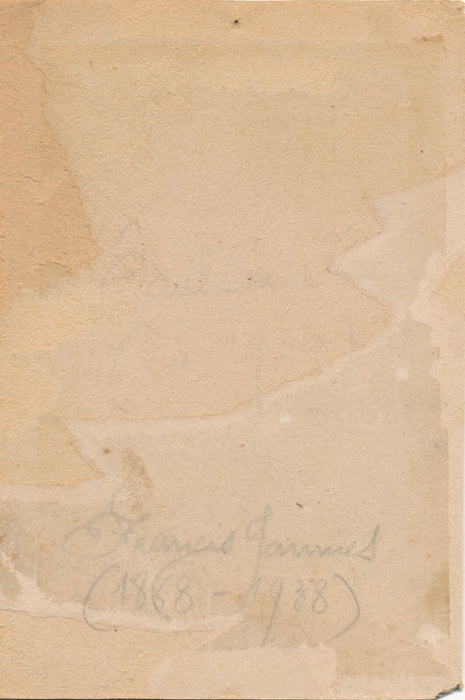 Francis JAMMES poète écrivain photo photographie époque