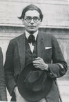 Paul HANNAUX (1897-1954), peintre photo photographie portrait Rome 1924