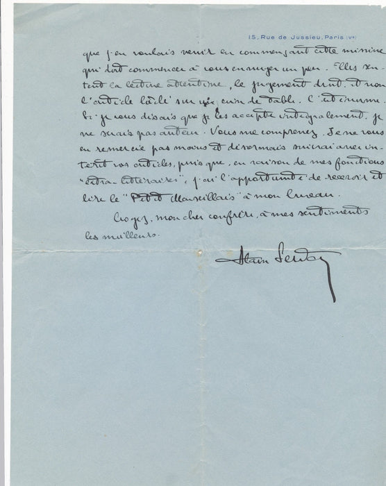 Alain Serdac Détresse du Samoa critique négative je ne suis pas un auteur lettre