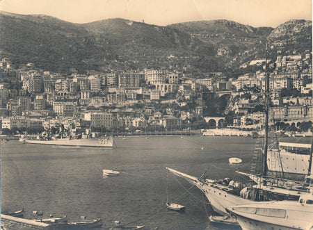 Monte Carlo photo argentique d'époque vers 1960 Docteur Ferry laboratoires