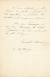 Émile FROMENT MEURICE lettre autographe signée joailler procès Maison Marnyhac