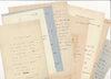 André RIVOIRE correspondance autographe 11 lettres autographes signées 