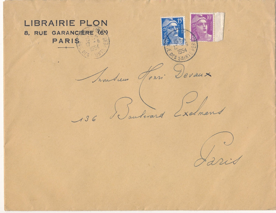 Henri MASSIS bel ensemble lettre manuscrit Maurras ET photo signée autographe