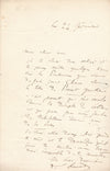 Louis Adrien HUART pour CHAM Pierrot Quaker pantomime lettre autographe signée