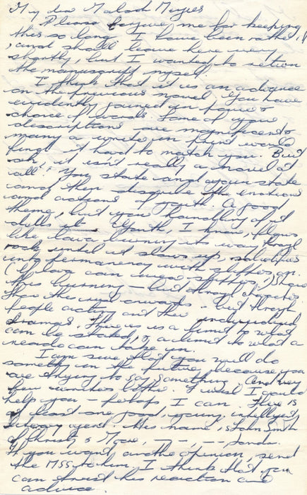 écrivain Malcom MENZIES correspondance autographe 4 lettres Canada anarchisme