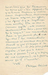 Philippe HERIAT écrivain hériat 4 lettres autographes M. Rostand Sarah Bernhardt