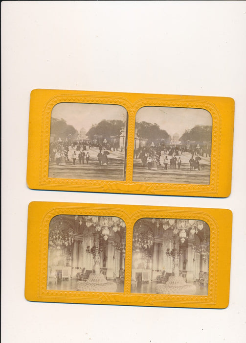 Paris 20 cartes stéréoscopique photo photographie 1860-1901 stéréo stereo