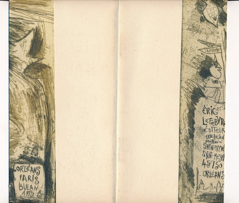 Albert Lemant (1953-) peintre graveur gravure orignale estampe catalogue 