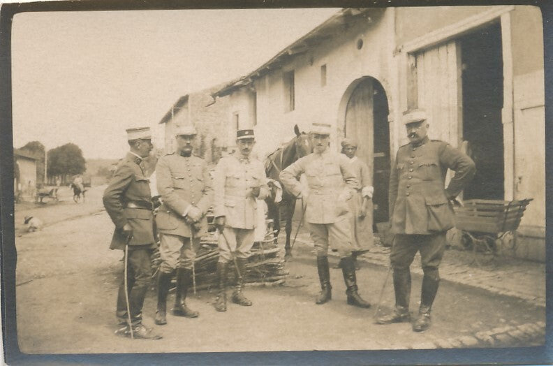 Flin Meurthe Moselle Guerre 1914 militaria spahis 7 photo photographies époque