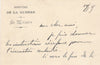 Lot ensemble 5 présidents de la République 5 lettres autographes signées cartes