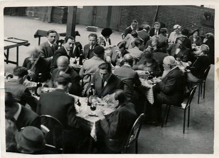 Photo Cercle Ronsard intellectuel charité repas argentique époque 