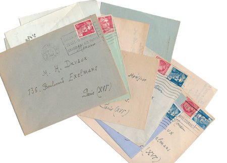 Francis de MIOMANDRE correspondance 15 lettres autographes signées sa vie