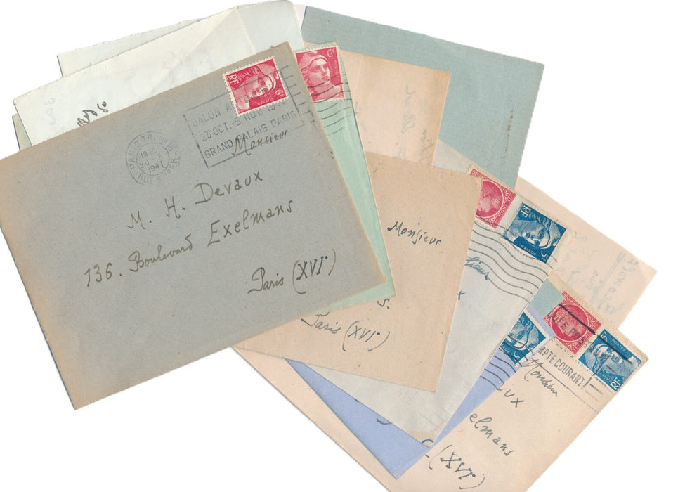 Francis de MIOMANDRE correspondance 15 lettres autographes signées sa vie