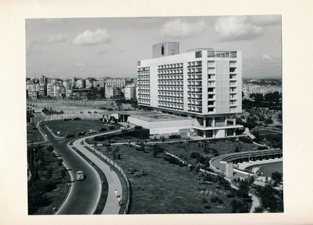 photo Architecture hotel Hilton Constantinople Turquie tirage argentique époque