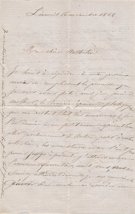 Famille Callard Ballivet Saint Gengoux Royal ou National 3 lettres autographes