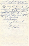 écrivain Malcom MENZIES correspondance autographe 4 lettres Canada anarchisme