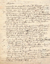 François Christophe Florimond de MERCY Corpus hippocratique lettre autographe