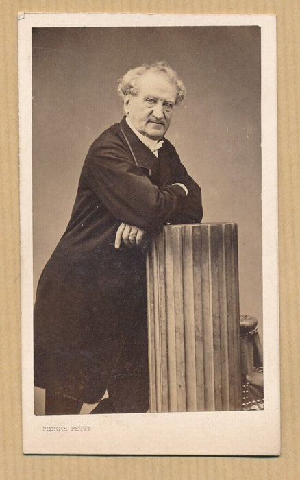 comédien PROVOST père albumine photo photographie cdv Pierre Petit