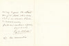 Eugène LABICHE invite Moreau-Chaslon Augier Arago cravate noire autographe signé