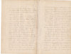 jeune A d AMBLY collège Rollin lettre autographe signée professeur d'Arsac 1871