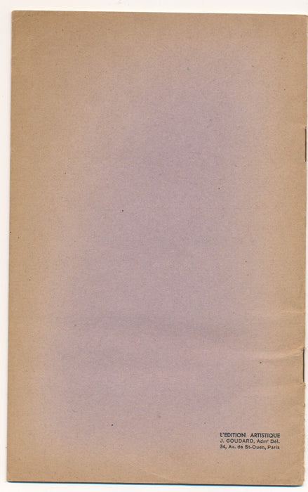 Croisière jaune expédition Citroën Centre Asie Brochure 1932