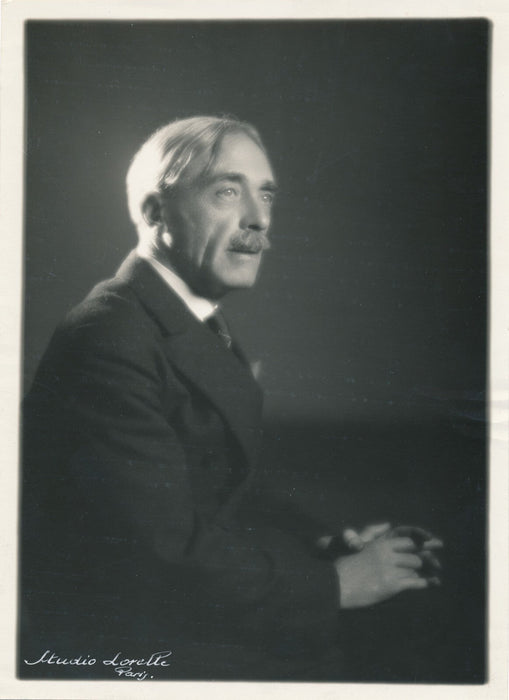 Photo photographie Paul VALÉRY argentique époque Studio Lorelle 1931