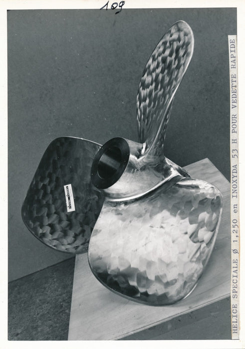 photo 12 Photographies hélice construction façonnage industrie Lot chalutier