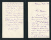 5 lettres autographes adressées à critique art Muriel CIOLKOWSKA Rodin