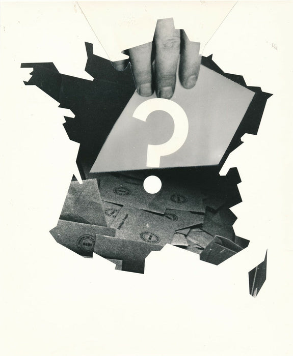 Photo montage (manuel, 2 morceaux collés) pour le vote photo photographie 