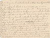 Généalogie de la famille de Vauloger Maine Normandie lettre autographe